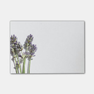 Lavendel-Blumen Posten-it® Anmerkungen Post-it Klebezettel