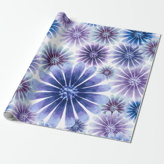 Lavendel-Blumen-Verpackungspapier Geschenkpapier