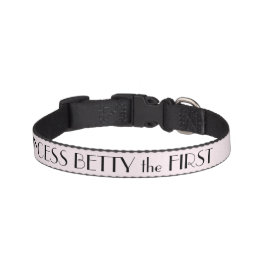 Lavendel Blush Hundehalsband Personalisiert Haustierhalsband