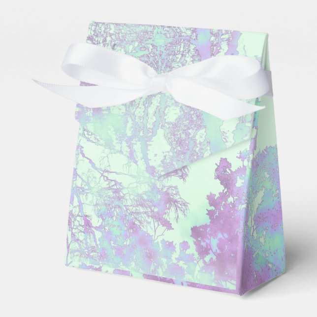 Lavendel-Breitblatt-Nebel Geschenkschachtel (Vorderseite)