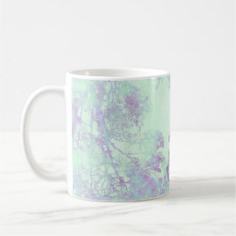 Lavendel Breitblatt Nebel Kaffeetasse