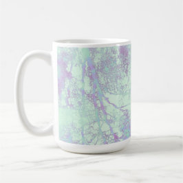 Lavendel Breitblatt Nebel Kaffeetasse