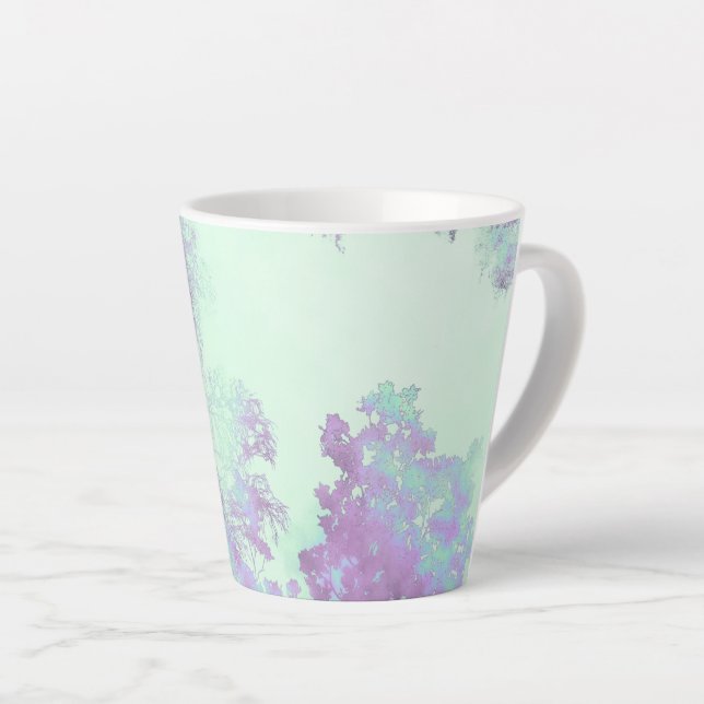 Lavendel Breitblatt Nebel Milchtasse (Rechte Ecke)