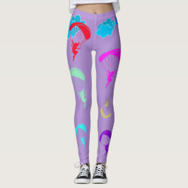 Lavendel bunte Elf-Leggings Leggings