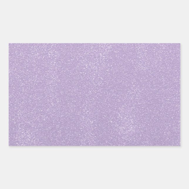 Lavendel-Chaos Rechteckiger Aufkleber (Vorderseite)