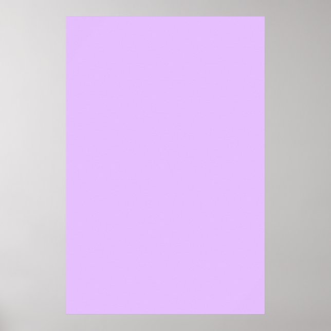 Lavendel Color Poster (Vorne)