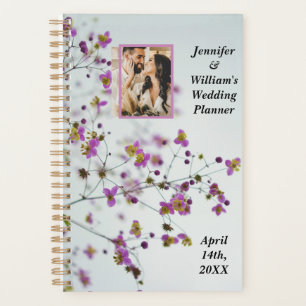 Lavendel Colored Florals Hochzeit 1 Bild Planer