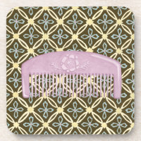 Lavendel-Comb auf Schokoladengrund