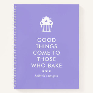 Lavendel Cupcake Gute Dinge Backen Rezept Notizbuch