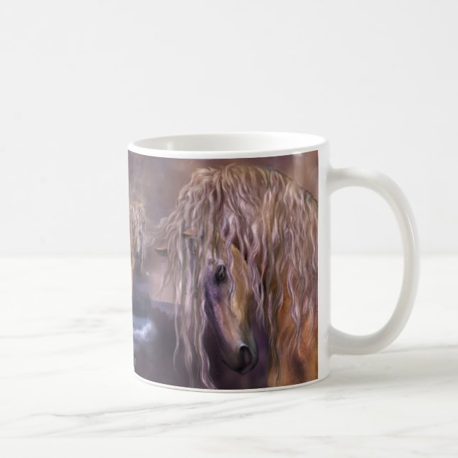 Lavendel-Dämmerungs-Tasse Kaffeetasse (Rechts)