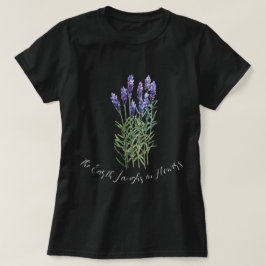 Lavendel, Die Erde lacht in Blume T-Shirt