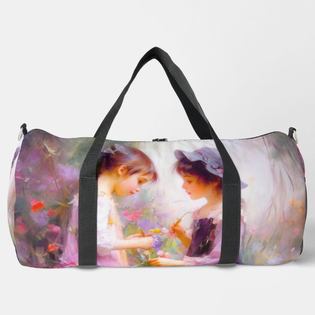 Lavendel Duffle Bag (Vorderseite)