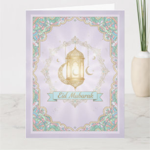 Lavendel Eid Karte