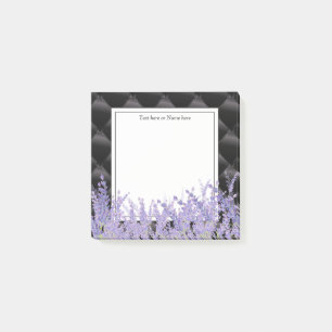 Lavendel, elegant, modern, trendig, floral , lila post-it klebezettel