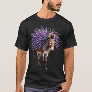 Lavendel-Esel T-Shirt