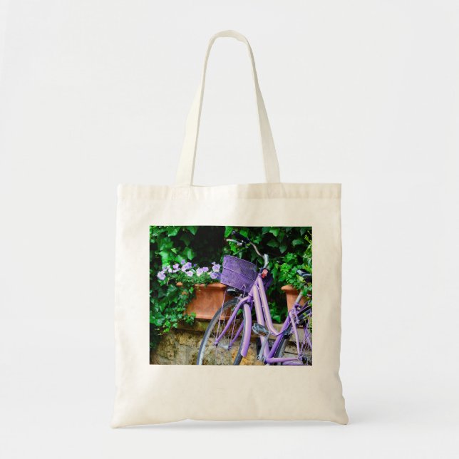 Lavendel-Fahrrad-Taschen-Tasche Tragetasche (Vorne)