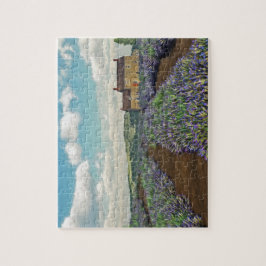 Lavendel fängt Puzzlen auf Puzzle