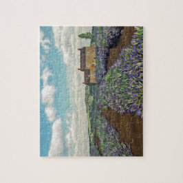 Lavendel fängt Puzzlen auf Puzzle