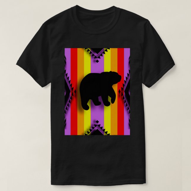 Lavendel-Farbgebläse T-Shirt (Design vorne)