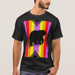 Lavendel-Farbgebläse T-Shirt