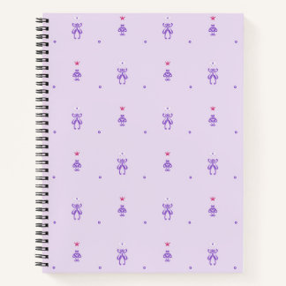Lavendel-Feenzauber-Runen Notizbuch