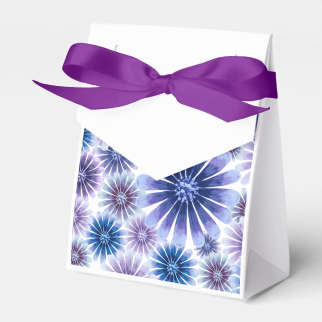 Lavendel Floral Gevor Bag Geschenkschachtel (Vorderseite)