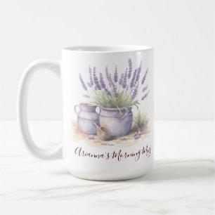 Lavendel Floral Simple Country Cogage Kaffeetasse