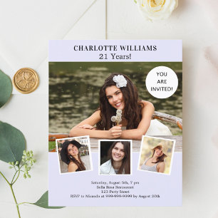 Lavendel Foto Geburtstagsfeier