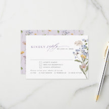 Lavendel-Frühlings-Wildblumenwiese-Gartenhochzeit