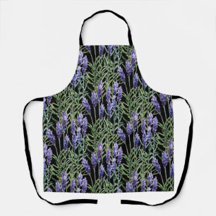 Lavendel, Gartenarbeit Schürze