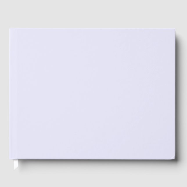 Lavendel Gästebuch (Vorderseite)