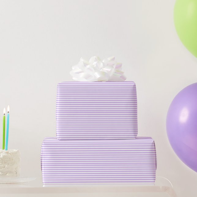 Lavendel gestreift geschenkpapier (Partygeschenke)