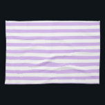 Lavendel gestreift geschirrtuch<br><div class="desc">Pastellstreifen,  lila und weiß</div>