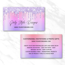 Lavendel Glitzer Tropfen Multi Ombre Online Store