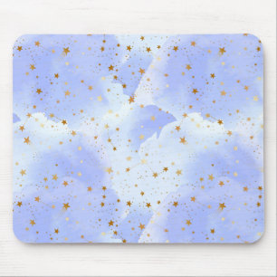 Lavendel Golden Star Mousepad