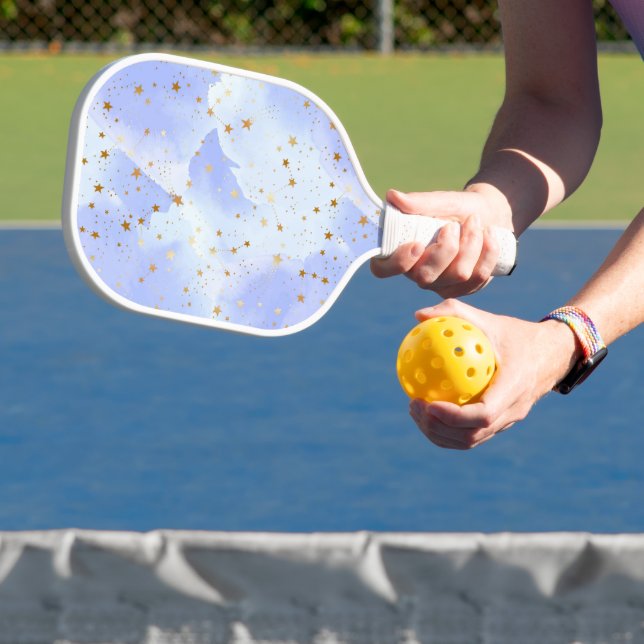 Lavendel Golden Star Pickleball Schläger (InSitu)