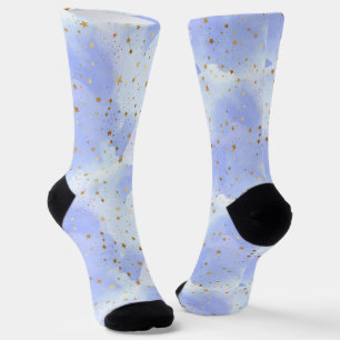 Lavendel Golden Star Socken
