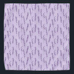 Lavendel Halstuch<br><div class="desc">Muster der Lavendel-Blume</div>