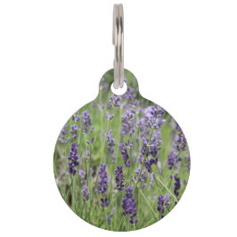 Lavendel-Hundeanhänger Haustiermarke