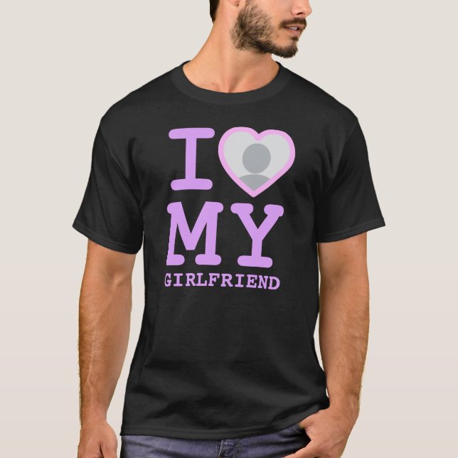Lavendel I Liebe meine Freundin mehr als je Foto T-Shirt (Vorderseite)