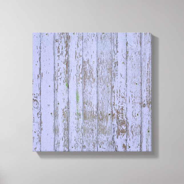Lavendel Imitate Holztextur Leinwanddruck (Vorderseite)