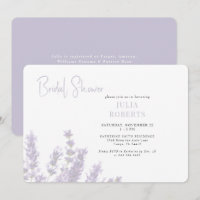 Lavendel in Bloom Brautparty Horizontal