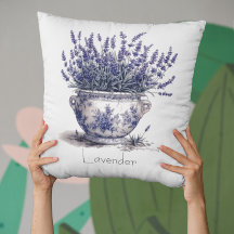 Lavendel in Delft Blau
