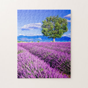 Lavendel in der Provence Puzzle