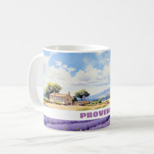 Lavendel in Provence Kaffeetasse