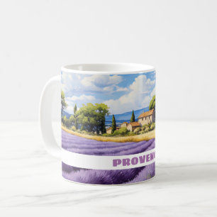 Lavendel in Provence Kaffeetasse