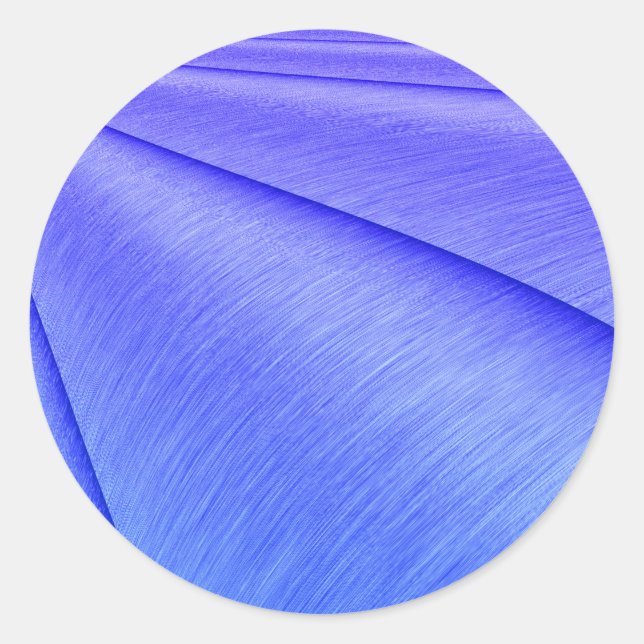 Lavendel in Violett-Kontur Runder Aufkleber (Vorderseite)