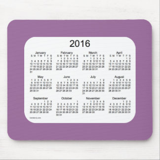 Lavendel-Kalender 2016 durch Janz Mousepad