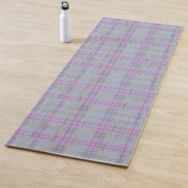 Lavendel-Karo-Harmonie Yogamatte