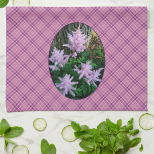 Lavendel-Karofalterbusch-Blumen-Handtuch Geschirrtuch